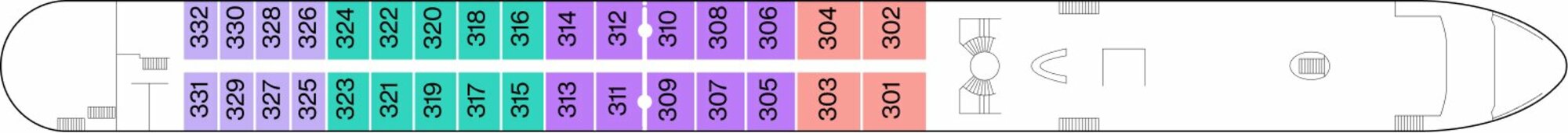 Violin Deck plan
